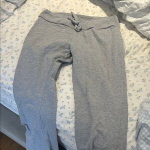 Brandy Melville Gray Straight Leg Pants